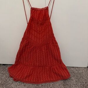 Free People Elisa Tunic in Paprika, Size XS